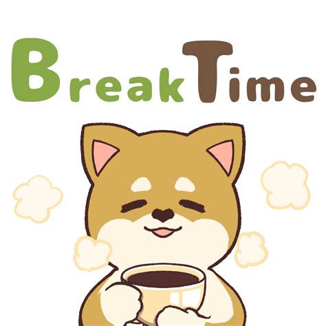 break time gif|Break Time GIF by StickerGiant